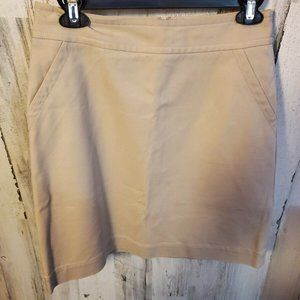 Banana Republic Women's Tan Skirt Pencil Khaki 2